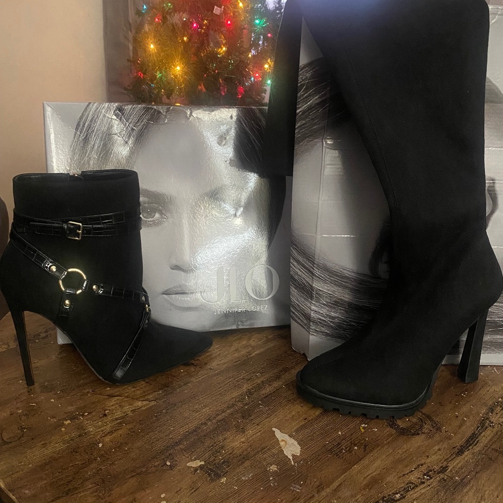 Knee boots/ankle boots